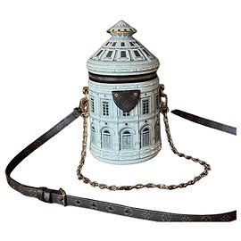 Vase d'architecture Fornasetti Cannes Louis Vuitton Blanc