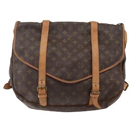 Louis Vuitton Saumur Monogram Canvas 43 Marrom