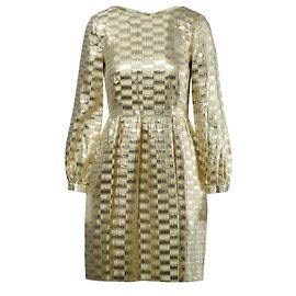 Autre Marque Robe Mini Pailletée Philosophy par Alberta Ferretti Doré Jaune