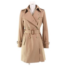 Autre Marque Abrigo Trench Mackintosh Abrigo de Algodón Beige
