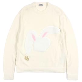 Pull en coton Dior ERL Beige Écru