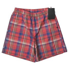 Autre Marque Daiwa Pier39 Tech Drawers Flannel Plaids Shorts Red