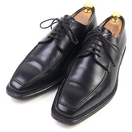 Chaussures Derby en cuir de veau Ermenegildo Zegna Noir