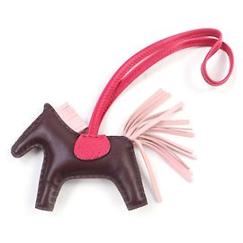 Hermès Hermes Rodeo Charm Touch Bag Charm Red