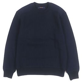 Sudadera de algodón Louis Vuitton Azul Azul marino