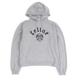 Céline Hoodie de algodão com bordado do logo Eddie Era da Celine Cinza