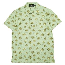 Ralph Lauren Top de algodón jersey con estampado de caballo RRL Verde