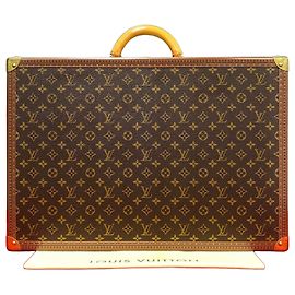 Baule Monogramma Louis Vuitton Marrone