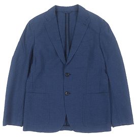 Ermenegildo Zegna Tailored Wool Jacket Blue Navy blue