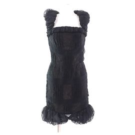 Chanel kleines schwarzes Kleid Schwarz