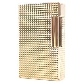 Autre Marque Dupont Line 1 Long Lighter Golden