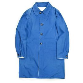Autre Marque EEL SAKURA COAT Cotton Coat Blue