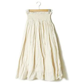 Autre Marque Falda de algodón Ray BEAMS 18SS Beige