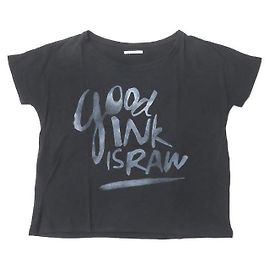 Autre Marque SHIPS Cotton Polyester Crewneck TShirt Black