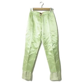 Autre Marque TOGA Acetate satin pants Green