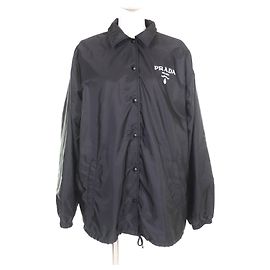 Prada Recycled Polyamide Jacket Black