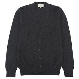 Hermès Cardigan V da Hermes Cinza Cinza antracite