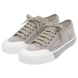 Baskets basses en daim Tod's Marron Gris
