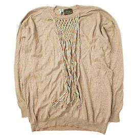 Suéter de red Loewe Paula Net Sweater Cotton Sweater Limited Multicolor