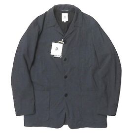 Autre Marque mando PE RY Check Coverall Jacket Blue Navy blue