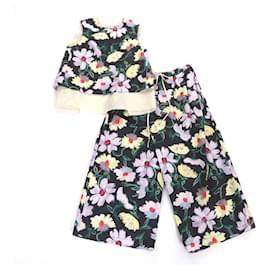 Set in cotone Marni a due pezzi Multicolore