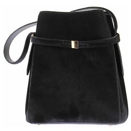 Totême Borsa a secchiello nera in pelle Nero