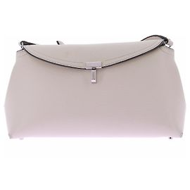 Totême Borsa "T-Lock" crema in pelle Beige