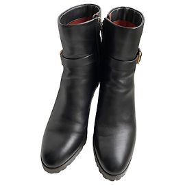 Loro Piana Botines Negro