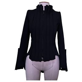 Anne Fontaine Secret Tuxedo Jacket Black Black