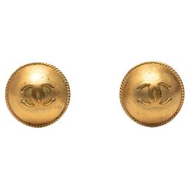 Orecchini Vintage Chanel Coco Mark D'oro
