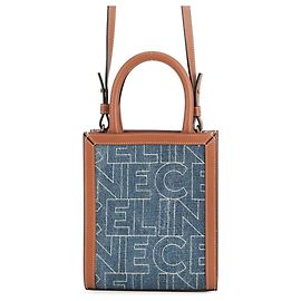 Céline Celine Vertical Cabas Mini Handbag Navy blue