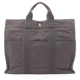 Borsa tote Air Line MM Hermès Marrone