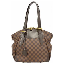 Borsa Louis Vuitton Damier Verona MM Ebano Damier ebene
