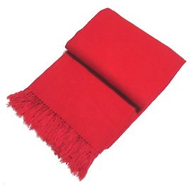 Sciarpa in cashmere rossa Hermès Rosso