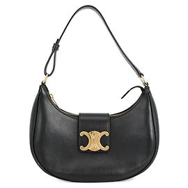 Céline Celine AVA Medium Shoulder Bag Black