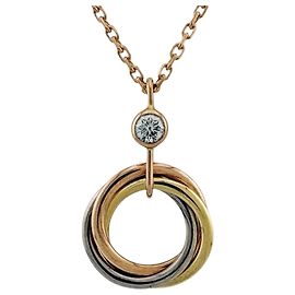 Collar Trinity de Cartier Dorado