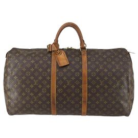 Louis Vuitton Keepall Monogram Canvas 60 Marron