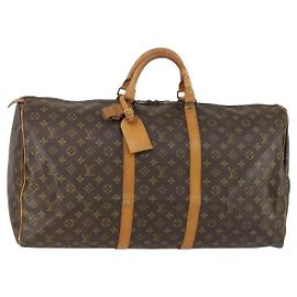 Louis Vuitton Keepall Bag Monogram Canvas 60 Brown