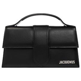 Bolsa Le Grand Bambino da Jacquemus - Logo Prateado Preto