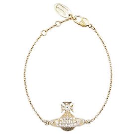 Bracciale Mini Bas Relief Vivienne Westwood D'oro Metallico
