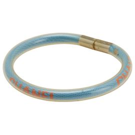 Chanel Logo Tube Bracelet Blue