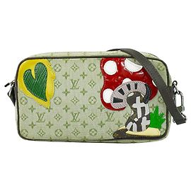 Pochette Monogram Patchwork Conte De Fees di Louis Vuitton Cachi