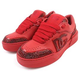 Dolce & Gabbana Baskets en cuir Dolce&Gabbana CK2228 AQ067 Rouge