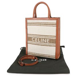 Céline Celine Small Vertical Cabas Bag Brown