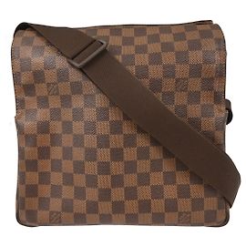 Louis Vuitton Naviglio Handbag Damier Brown