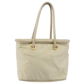 Céline Borsa a mano Celine in nylon beige Beige