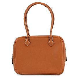 Sac à main Hermès Plume Mini en Epsom Cognac Cognac