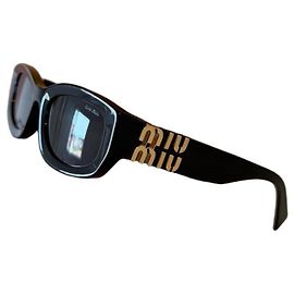 Gafas de sol Miu Miu negras Negro