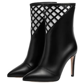 Gucci Originale und Neu! Wunderschöne Lederstiefeletten Größe: 38 Schwarz