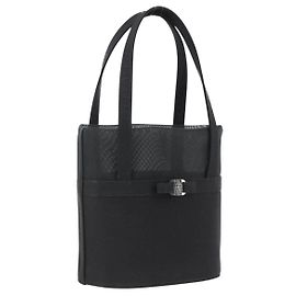 Borsa a rete nera Auth 173466 di Salvatore Ferragamo Nero